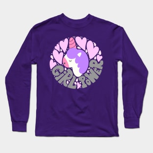 Cute Unicorn Long Sleeve T-Shirt